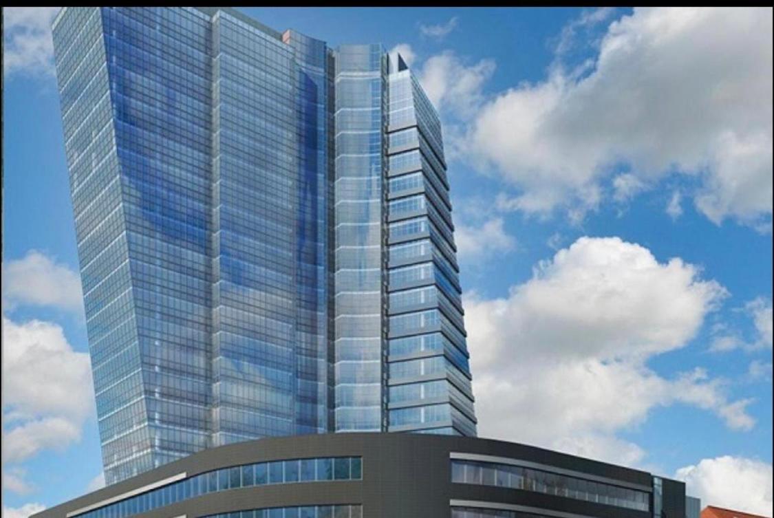 Hanza Tower De Lux Apartament シュチェチン エクステリア 写真