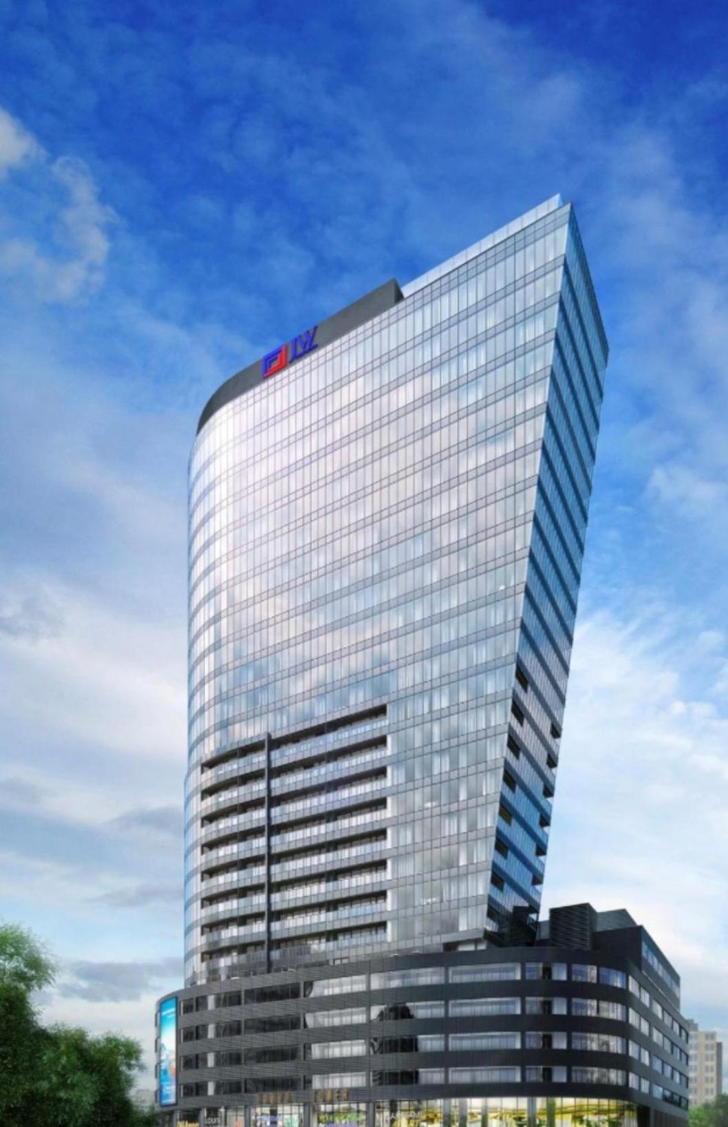 Hanza Tower De Lux Apartament シュチェチン エクステリア 写真