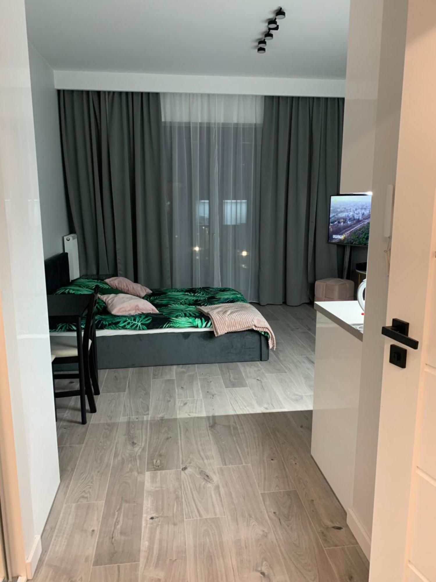Hanza Tower De Lux Apartament シュチェチン エクステリア 写真