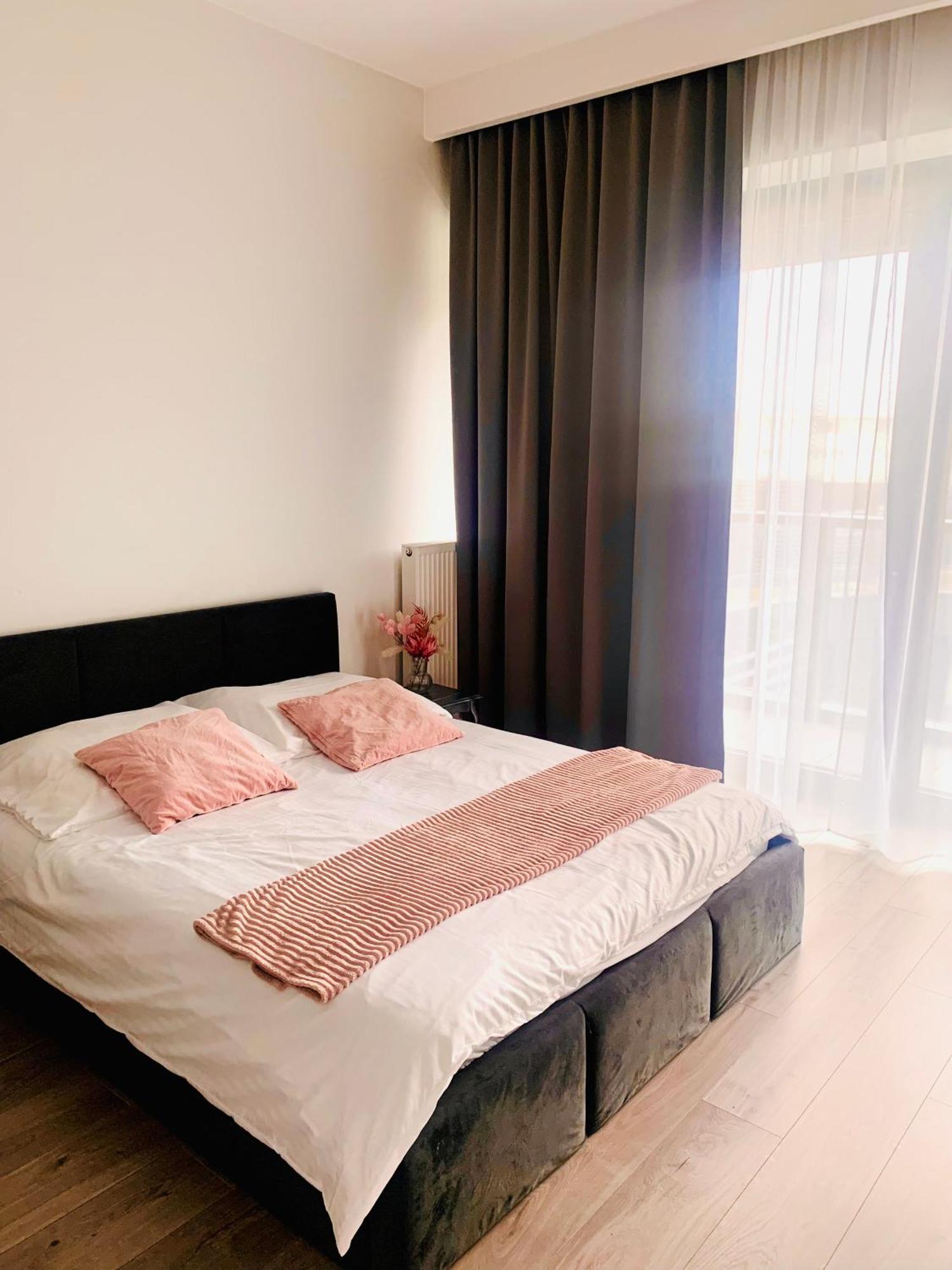 Hanza Tower De Lux Apartament シュチェチン エクステリア 写真